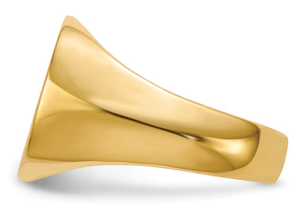 14k Yellow Gold Rings Style RS397VS - Classique Jewelry Inc.