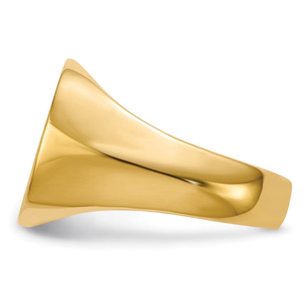 14k Yellow Gold Rings Style RS397VS - Classique Jewelry Inc.