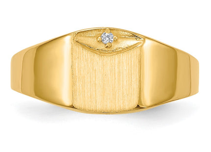 14k Yellow Gold Rings Style RS399VS - Classique Jewelry Inc.