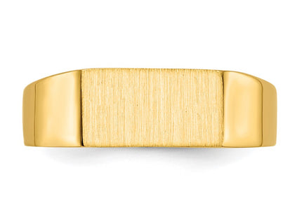 14k Yellow Gold Rings Style RS400 - Classique Jewelry Inc.