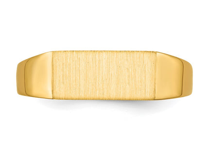 14k Yellow Gold Rings Style RS401 - Classique Jewelry Inc.