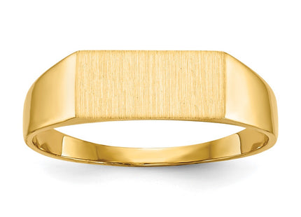 14k Yellow Gold Rings Style RS401 - Classique Jewelry Inc.