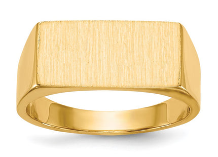 14k Yellow Gold Rings Style RS404 - Classique Jewelry Inc.