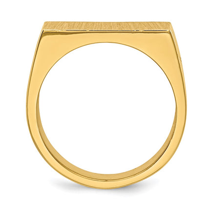 14k Yellow Gold Rings Style RS406 - Classique Jewelry Inc.