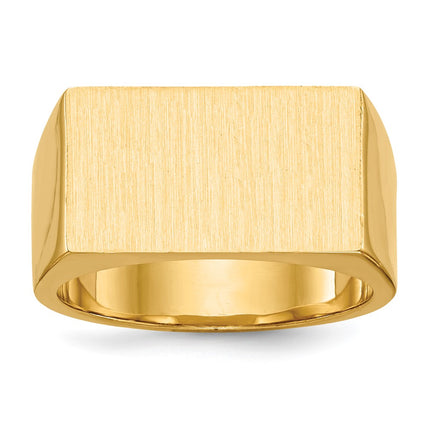 14k Yellow Gold Rings Style RS406 - Classique Jewelry Inc.