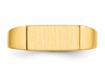 14k Yellow Gold Rings Style RS409 - Classique Jewelry Inc.