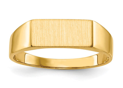 14k Yellow Gold Rings Style RS409 - Classique Jewelry Inc.