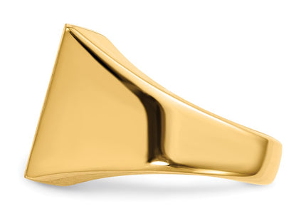 14k Yellow Gold Rings Style RS413 - Classique Jewelry Inc.