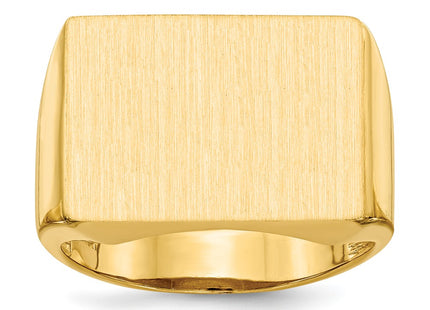 14k Yellow Gold Rings Style RS413 - Classique Jewelry Inc.