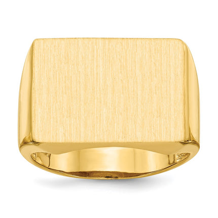 14k Yellow Gold Rings Style RS413 - Classique Jewelry Inc.