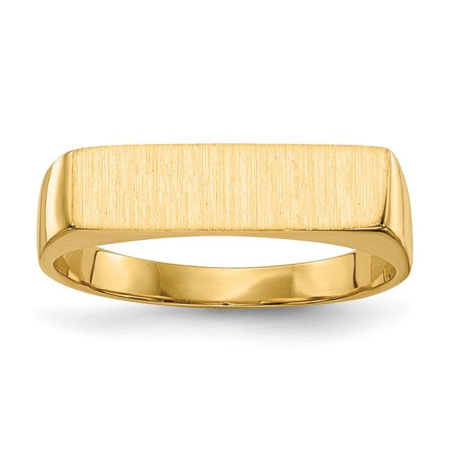 14k Yellow Gold Rings Style RS414 - Classique Jewelry Inc.