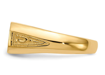 14k Yellow Gold Rings Style RS423 - Classique Jewelry Inc.