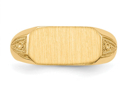 14k Yellow Gold Rings Style RS423 - Classique Jewelry Inc.