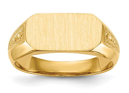 14k Yellow Gold Rings Style RS423 - Classique Jewelry Inc.