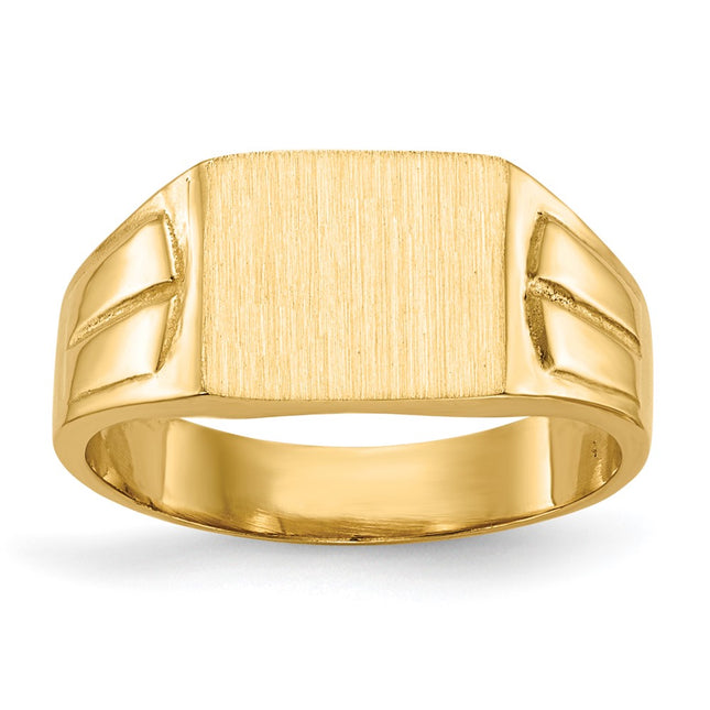 14k Yellow Gold Rings Style RS427 - Classique Jewelry Inc.