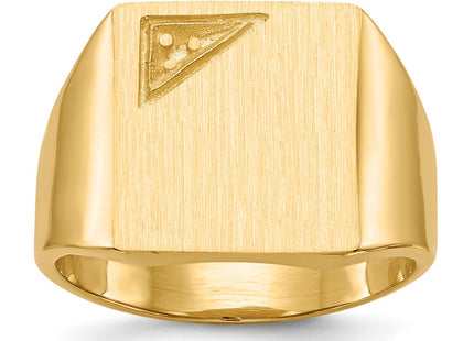 14k Yellow Gold Rings Style RS458 - Classique Jewelry Inc.