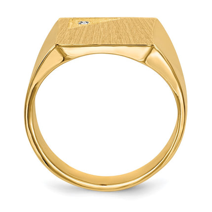14k Yellow Gold Rings Style RS458AAA - Classique Jewelry Inc.