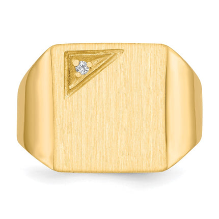 14k Yellow Gold Rings Style RS458AAA - Classique Jewelry Inc.