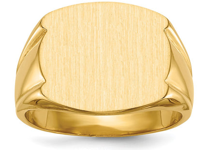 14k Yellow Gold Rings Style RS486 - Classique Jewelry Inc.