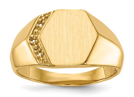 14k Yellow Gold Rings Style RS495 - Classique Jewelry Inc.