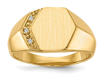 14k Yellow Gold Rings Style RS495A - Classique Jewelry Inc.