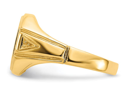 14k Yellow Gold Rings Style RS499 - Classique Jewelry Inc.