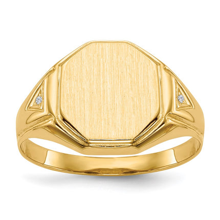 14k Yellow Gold Rings Style RS499A - Classique Jewelry Inc.