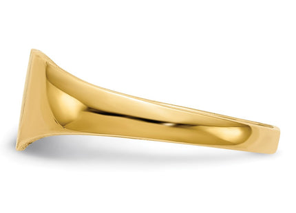 14k Yellow Gold Rings Style RS501 - Classique Jewelry Inc.