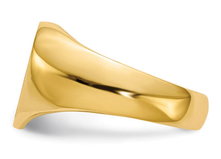 14k Yellow Gold Rings Style RS504 - Classique Jewelry Inc.