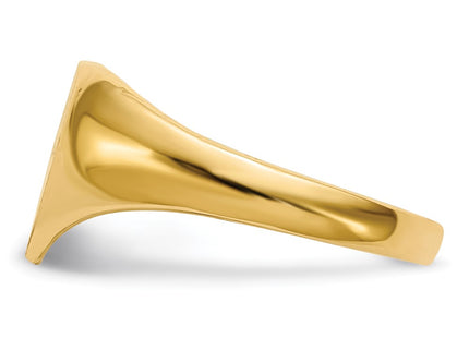 14k Yellow Gold Rings Style RS507 - Classique Jewelry Inc.