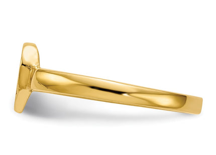 14k Yellow Gold Rings Style RS509 - Classique Jewelry Inc.