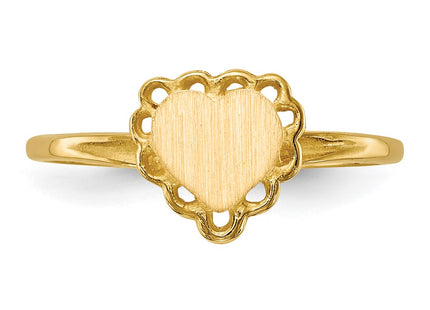 14k Yellow Gold Rings Style RS511 - Classique Jewelry Inc.