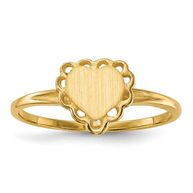 14k Yellow Gold Rings Style RS511 - Classique Jewelry Inc.