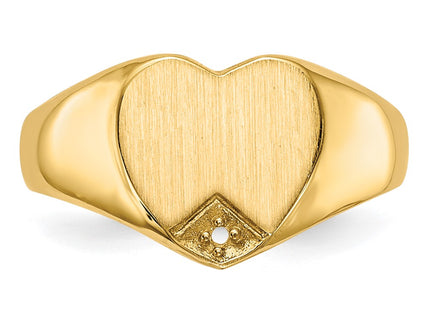 14k Yellow Gold Rings Style RS513 - Classique Jewelry Inc.