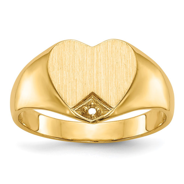 14k Yellow Gold Rings Style RS513 - Classique Jewelry Inc.