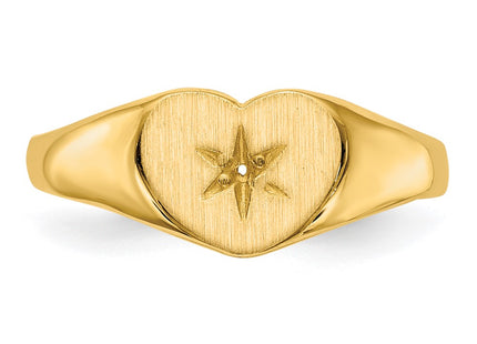 14k Yellow Gold Rings Style RS514 - Classique Jewelry Inc.