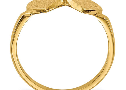 14k Yellow Gold Rings Style RS519 - Classique Jewelry Inc.