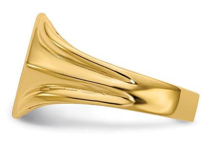 14k Yellow Gold Rings Style RS524 - Classique Jewelry Inc.