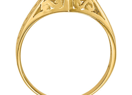 14k Yellow Gold Rings Style RS525 - Classique Jewelry Inc.