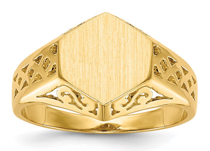 14k Yellow Gold Rings Style RS525 - Classique Jewelry Inc.