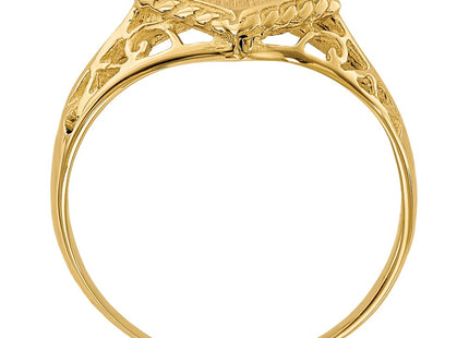 14k Yellow Gold Rings Style RS527 - Classique Jewelry Inc.