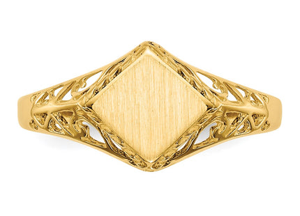 14k Yellow Gold Rings Style RS527 - Classique Jewelry Inc.