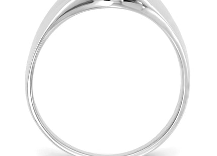 14k White Gold Rings Style RS544 - Classique Jewelry Inc.