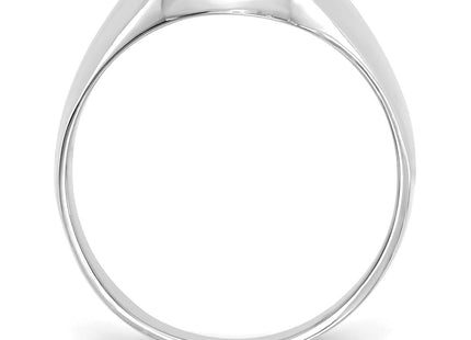 14k White Gold Rings Style RS547 - Classique Jewelry Inc.