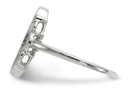 14k White Gold Rings Style RS560 - Classique Jewelry Inc.