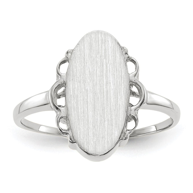 14k White Gold Rings Style RS560 - Classique Jewelry Inc.