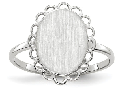 14k White Gold Rings Style RS566 - Classique Jewelry Inc.