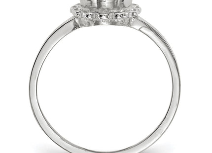 14k White Gold Rings Style RS583 - Classique Jewelry Inc.