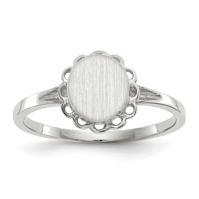 14k White Gold Rings Style RS583 - Classique Jewelry Inc.