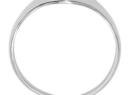 14k White Gold Rings Style RS587 - Classique Jewelry Inc.